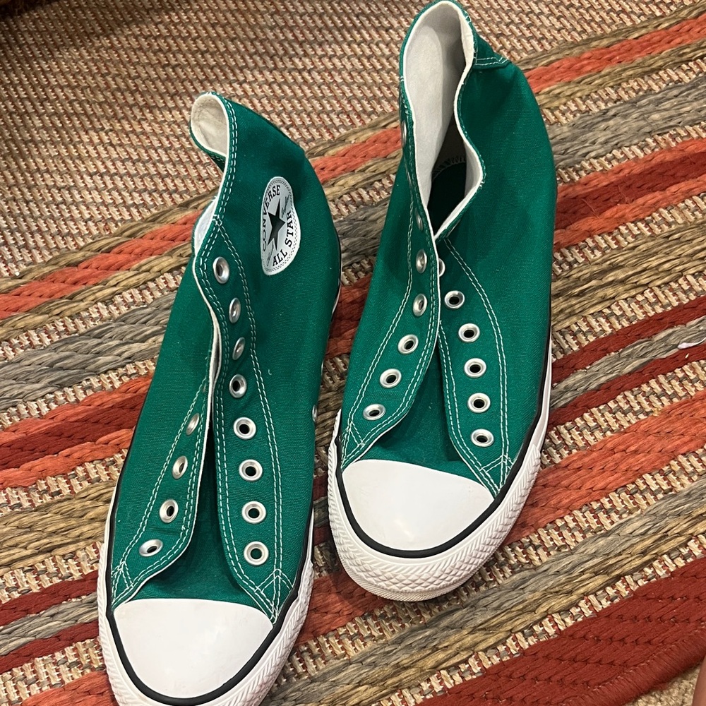 Converse Emerald Green High-Tops